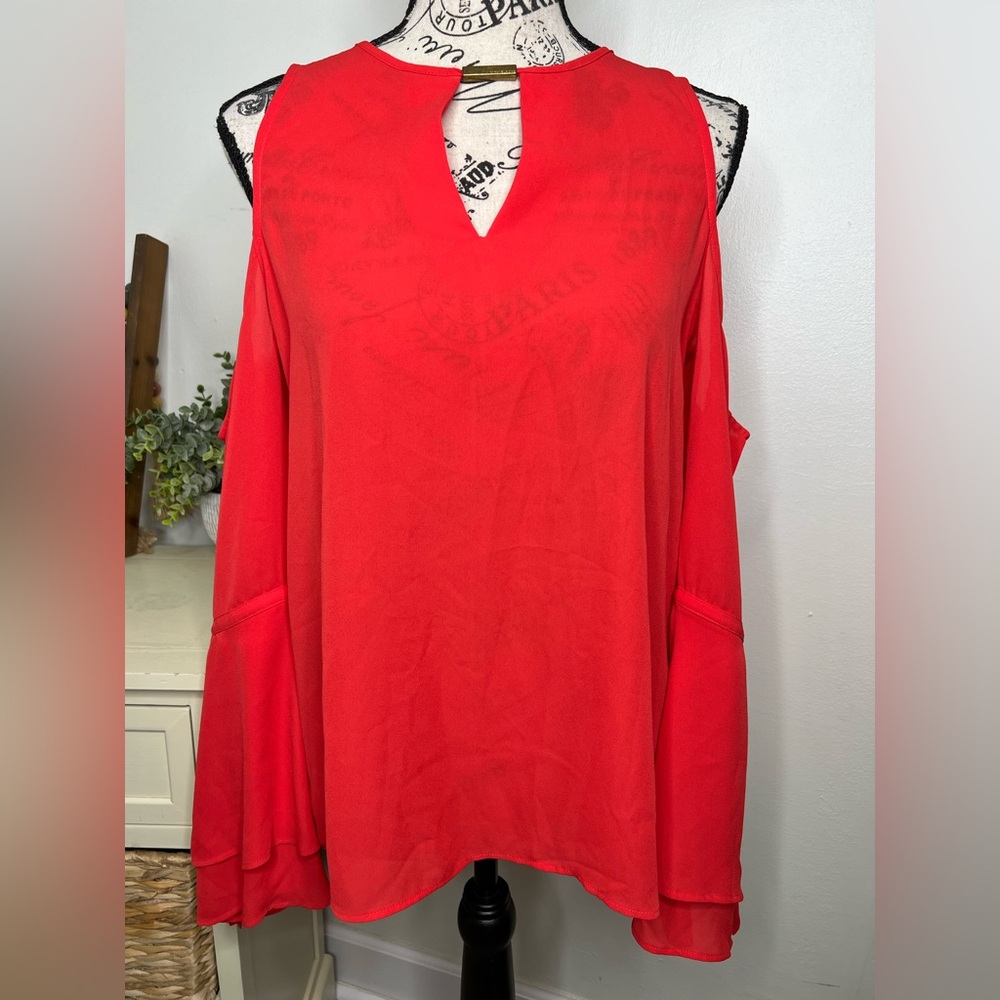 Brand New-Michael Michael Kors Cold Shoulder Top